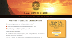 Desktop Screenshot of kauaidharma.org